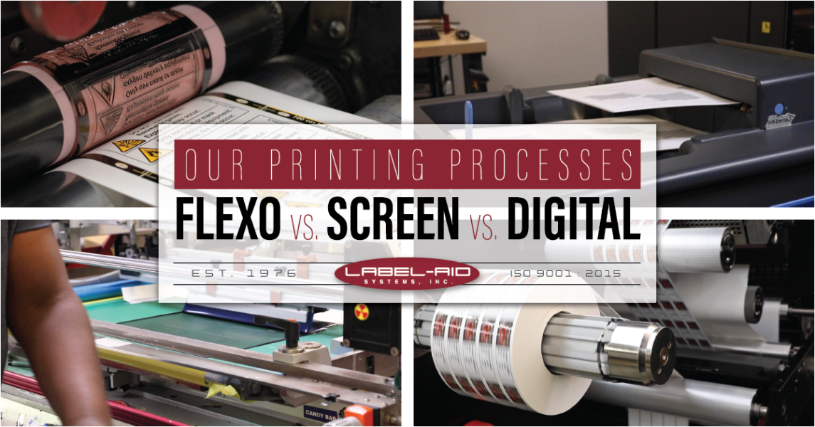 Comparing Flexo vs. Digital vs. Screen Printing Methods - Label Aid