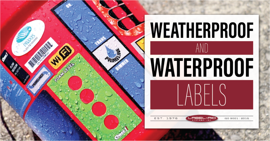 Creating & Printing Custom Waterproof Label Tips | Label-Aid Systems, Inc.